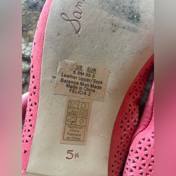 Sam Edelman Felicia 2 Flat Havana Suede Slip-On Ballet Flats Shoes Womens 5.5 - Picture 5 of 7